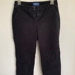 Old Navy Black Pixie Ankle Pants
